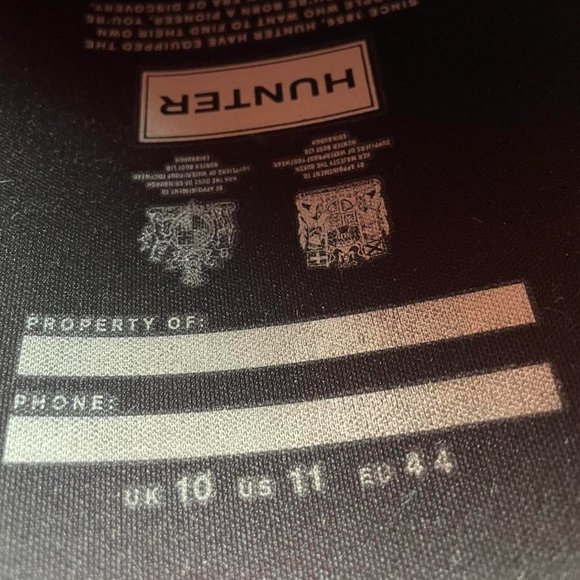 Hunter Wellies - Men's Original Tall Rain Boot - Picture 2 of 7